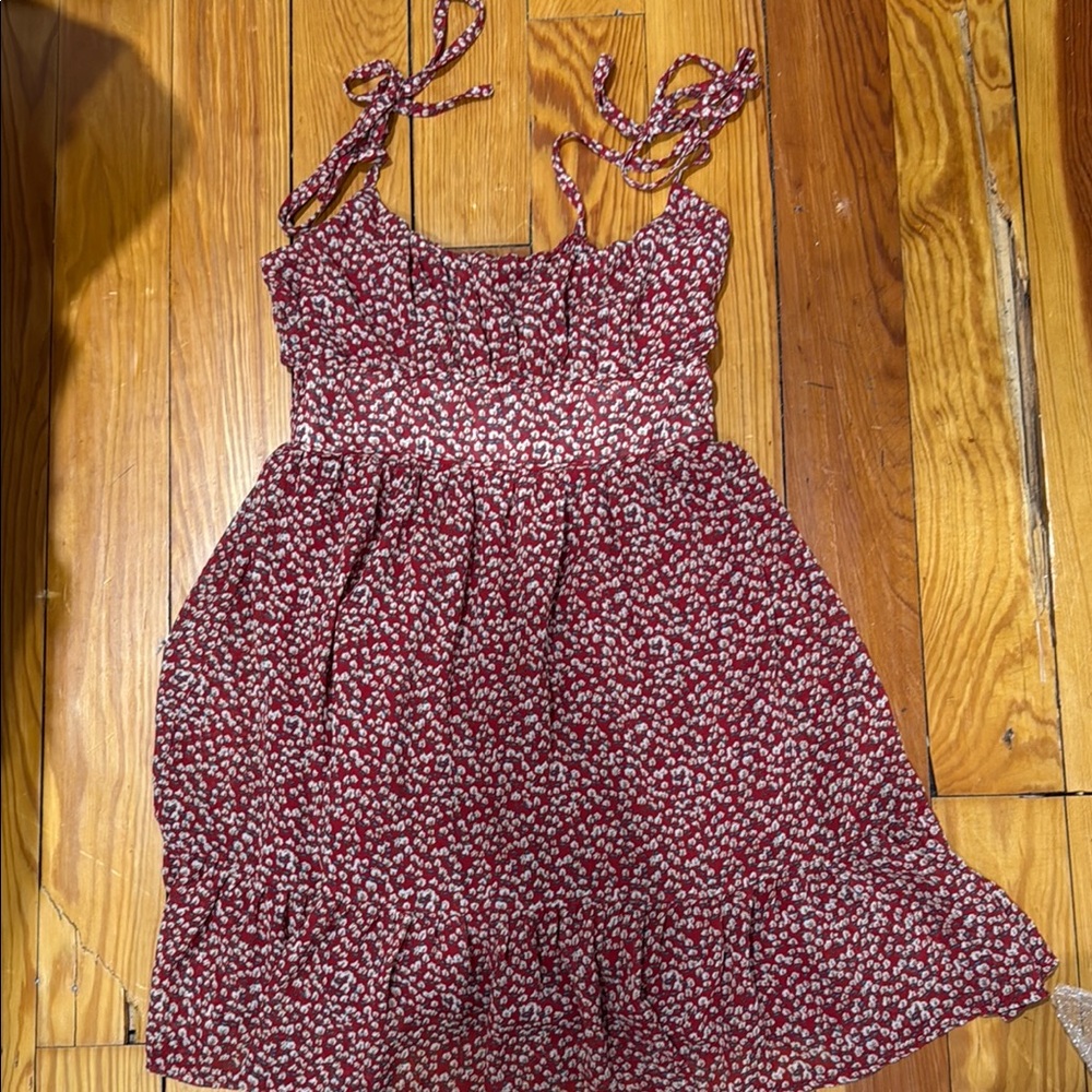 Princess Polly Red Sundress Sleeveless Spaghetti Strap